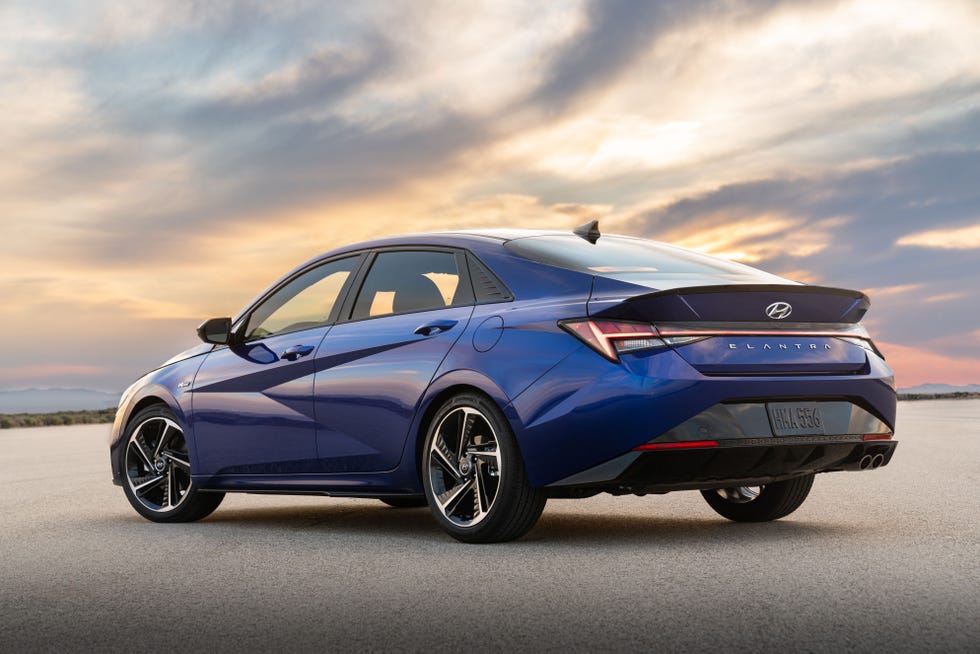 View Photos of the 2021 Hyundai Elantra N-Line