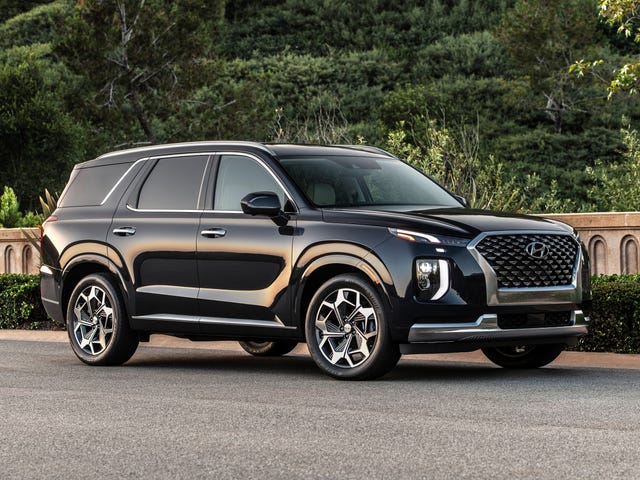 2021 hyundai palisade front