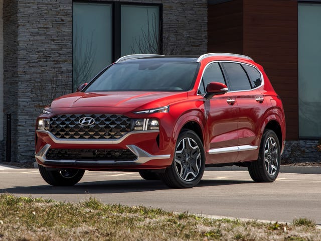 2021 hyundai santa fe calligraphy front