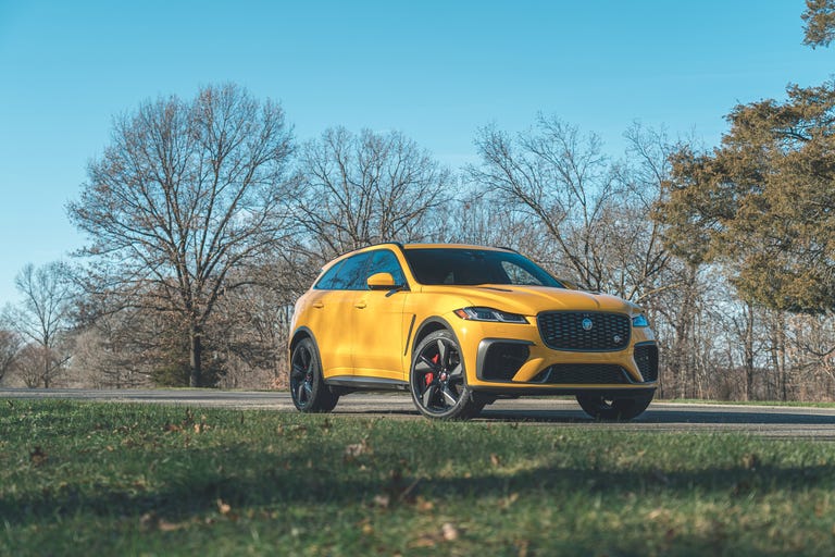 2025 Jaguar F-Pace SVR Review, Pricing, and Specs