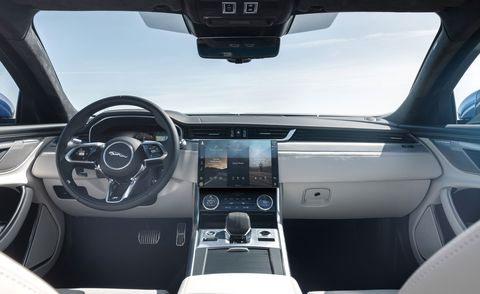2021 jaguar xf interior