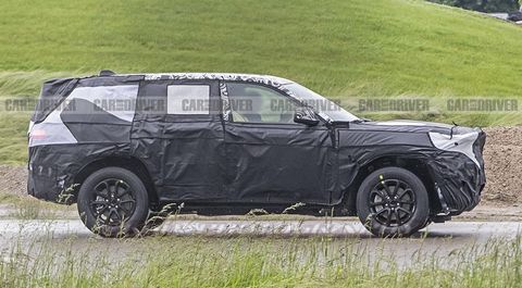 2021 Jeep Grand Cherokee prototype