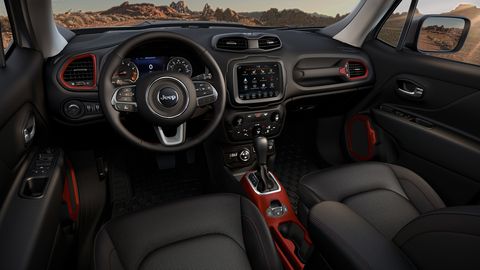 2021 jeep renegade interior