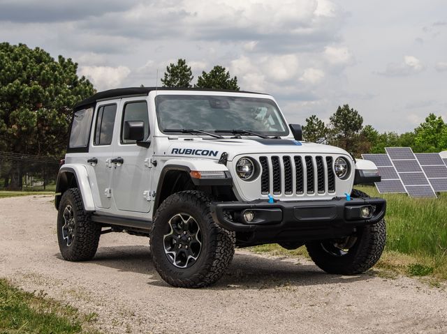 2021 jeep wrangler unlimited rubicon 4xe front