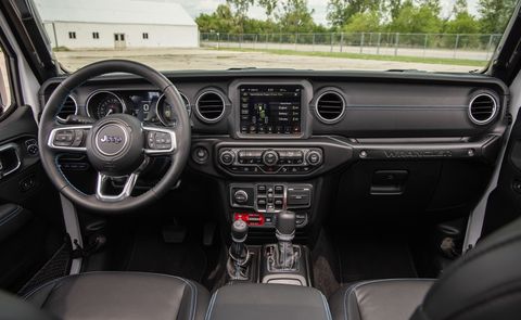2021 jeep wrangler unlimited rubicon 4xe interior