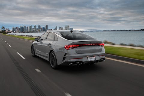 View Photos of the 2021 Kia K5 Sedan