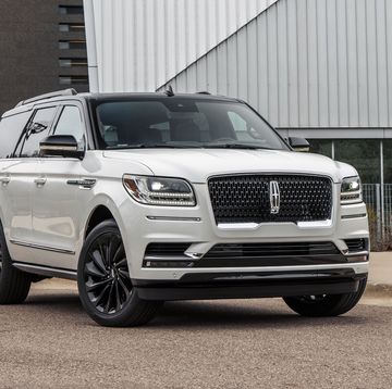 2021 lincoln navigator black label special edition front