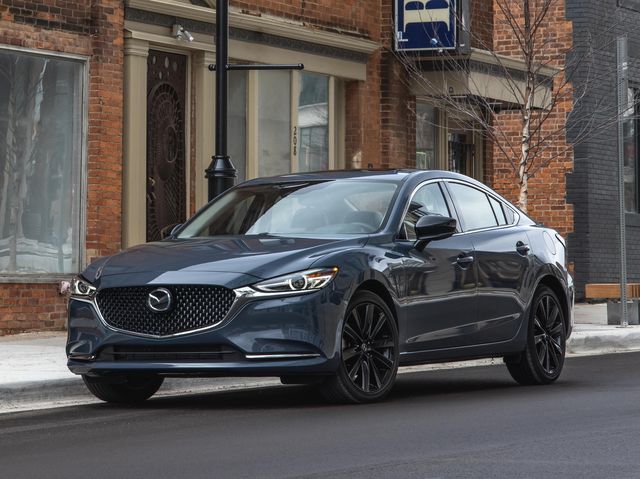 2021 mazda 6 carbon edition front