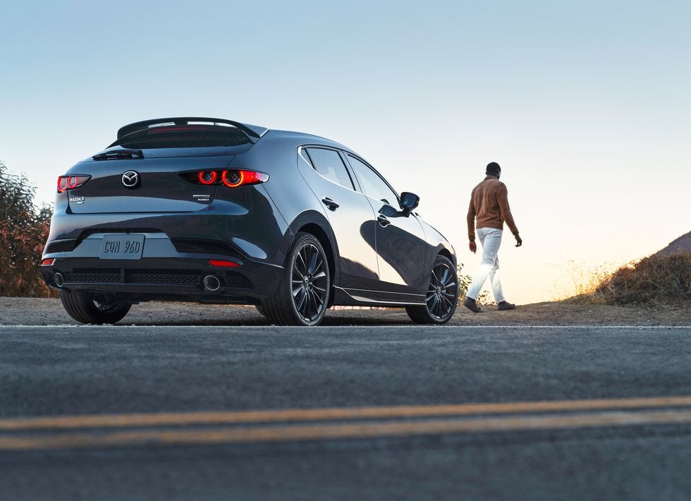 2021 Mazda 3 Turbo Is a Luxury Hatchback With 320 Lb-Ft of Torque