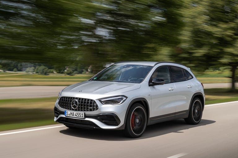 2021 Mercedes-AMG GLA45 Shows AMG's Wild Side