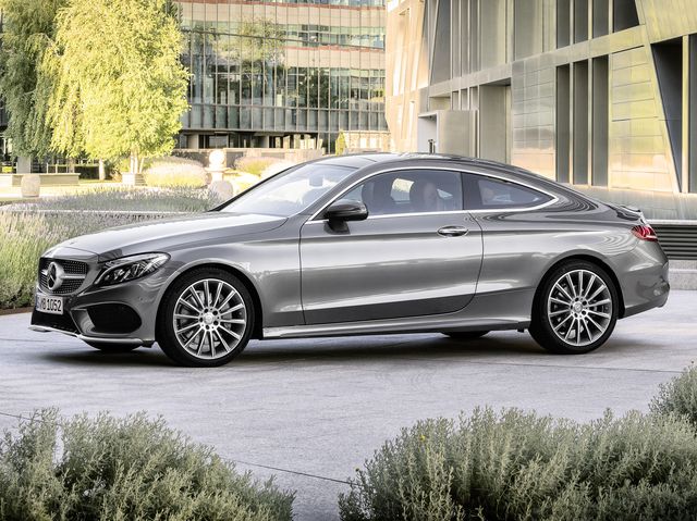 2021 mercedes benz c class coupe side