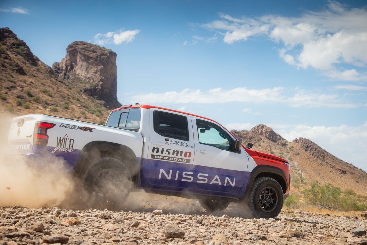 2021 nissan rebelle rally frontier