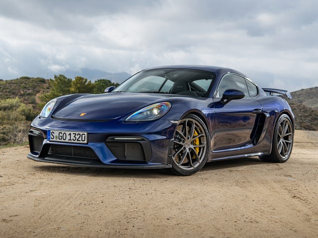 2021 porsche cayman gt4 pdk front