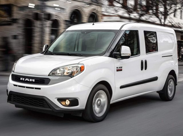 2021 ram promaster front