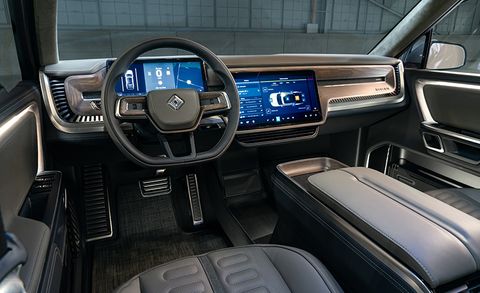 2020 Rivian R1T interior