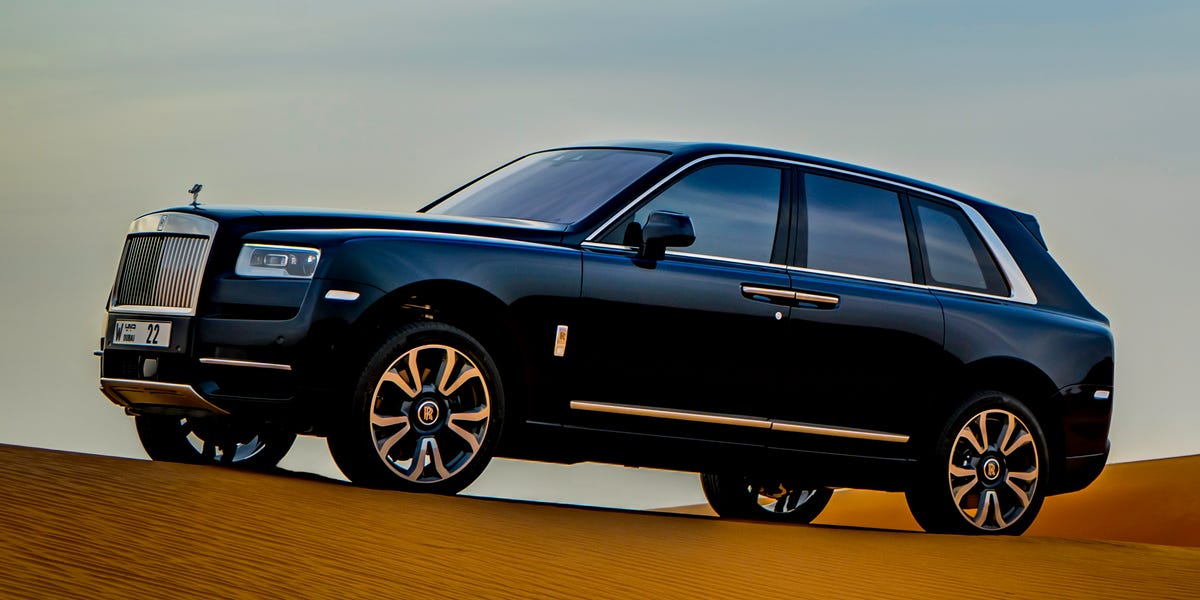 This is the Rolls-Royce SUV. Kind of