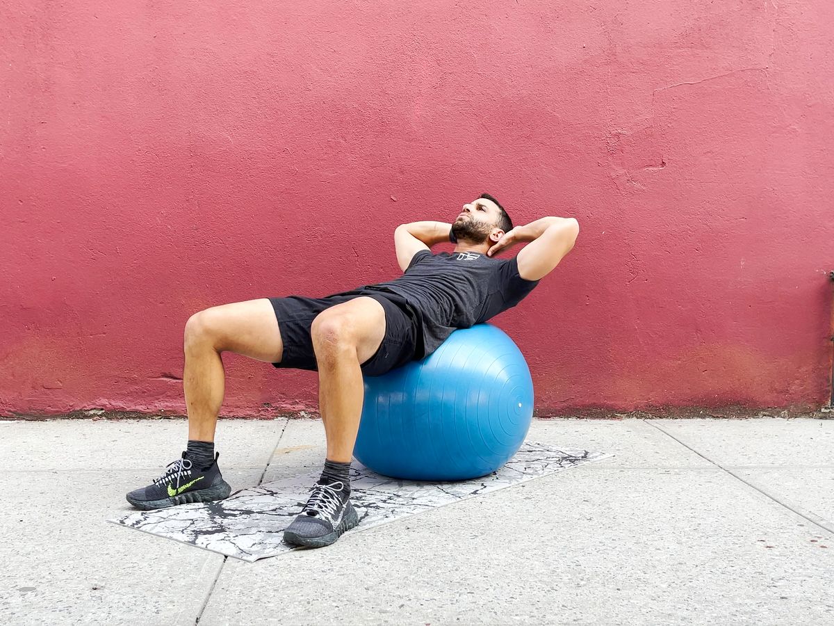 Exercise Ball Workouts  Ab Exercises With Ball