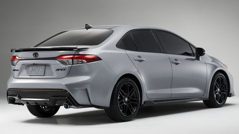2021 toyota corolla apex edition sport package