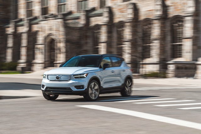 View Photos of the 2021 Volvo XC40 Recharge P8