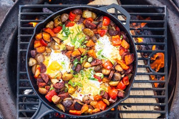 maple chorizo breakfast skillet