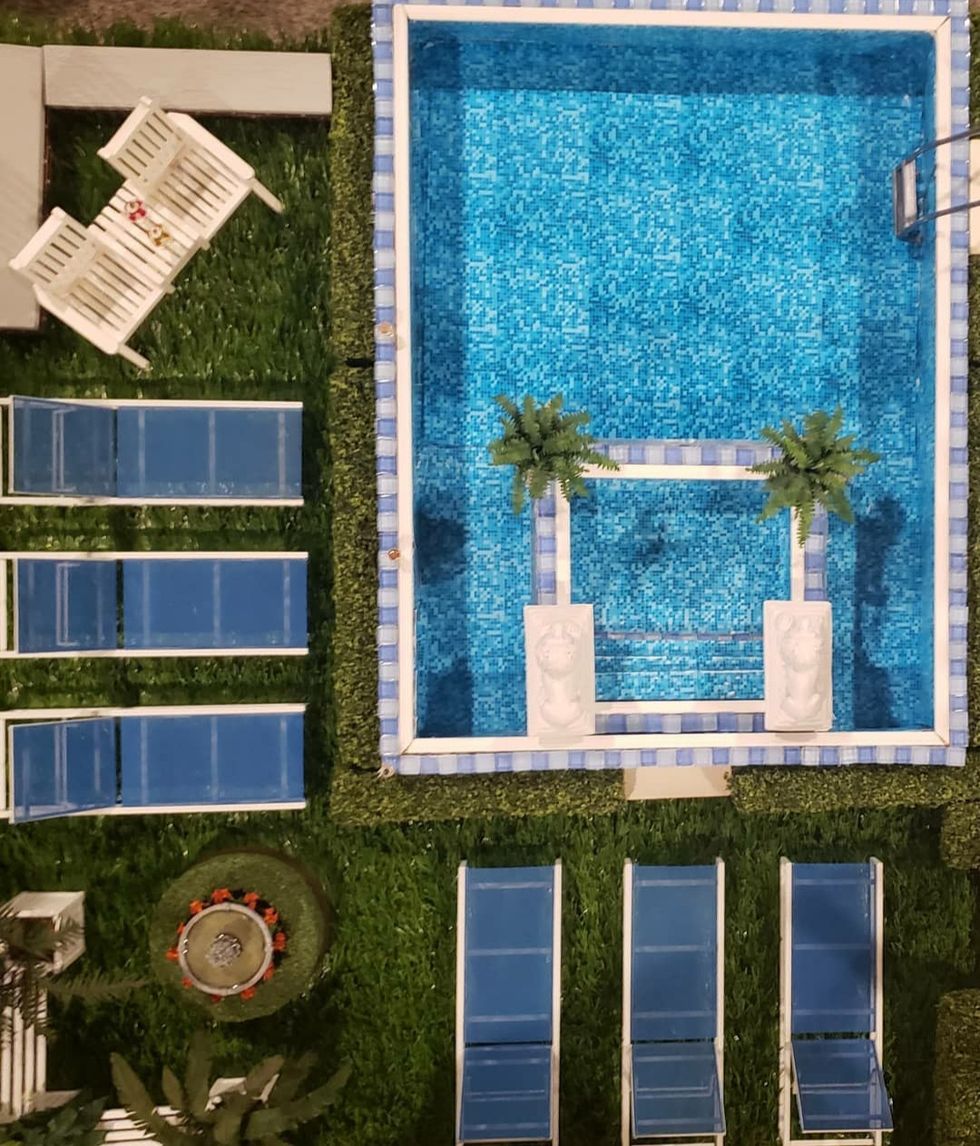 pool from above
