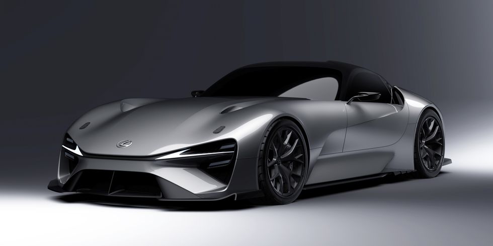 Lexus ev 2025 supercar concept