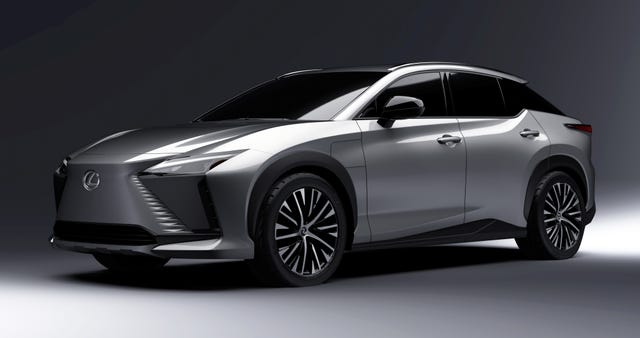 2023 Lexus Rz, The Brand's First Ev For The U.s., Starts To Take Shape