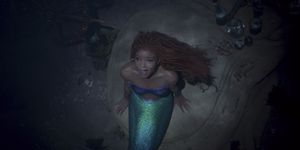 halle bailey as ariel in disney's live action the little mermaid photo courtesy of disney © 2022 disney enterprises, inc all rights reserved