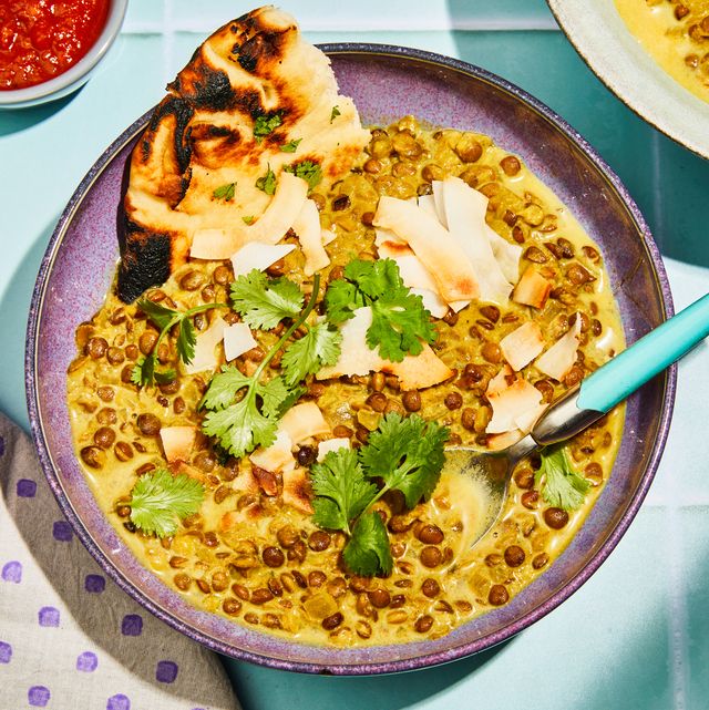 appi curried coconut lentils