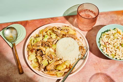 kalua pig and cabbage