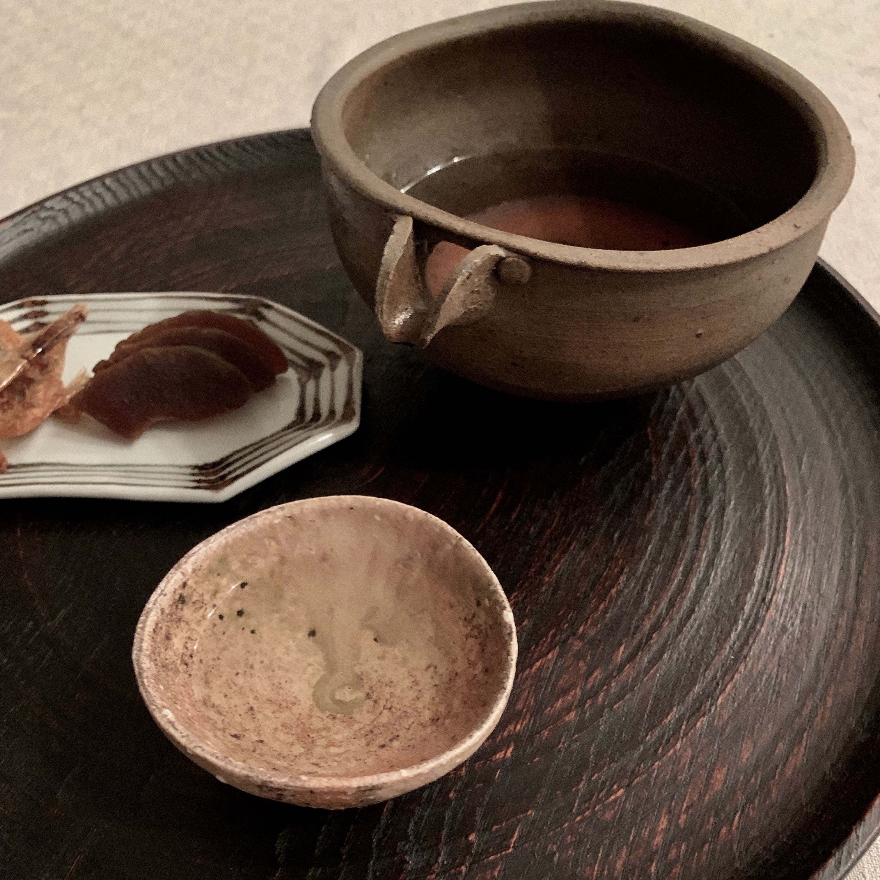 希少　骨董品　美術品　峰輝堂造　片口取手付き　片口皿　手つき片口 Amazon.co.jp: 骨董品 美術品 峰輝堂造 片口取手付き 片口皿