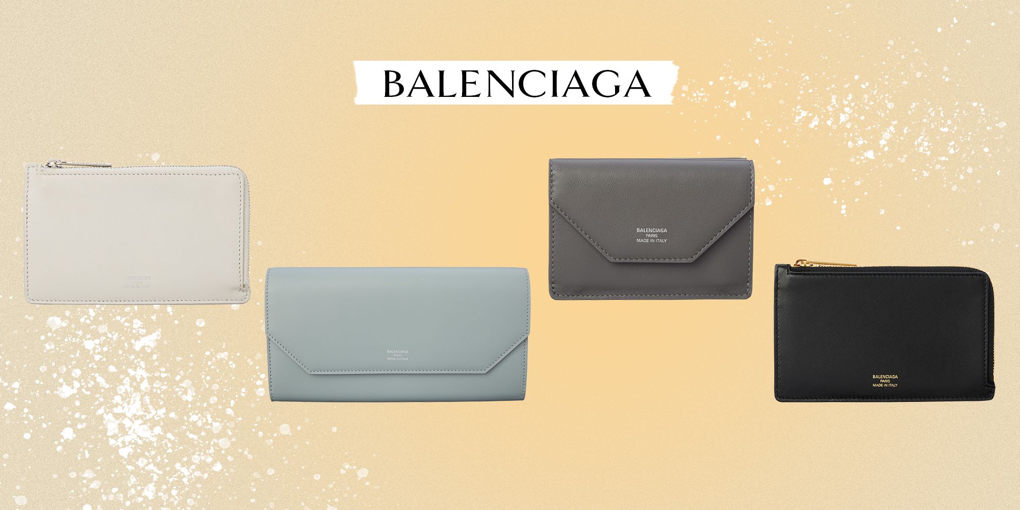 バレンシアガ BALENCIAGA 三つ折り 財布 ENVELOPE コンパクトウォレット 三つ折り財布 2023年秋冬新作 753762 2AABY