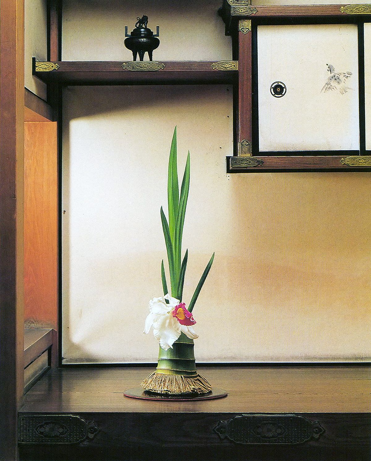 7月 家元のいけばな 御室流「涼を楽しむ青竹三昧」【生け花、いけばな