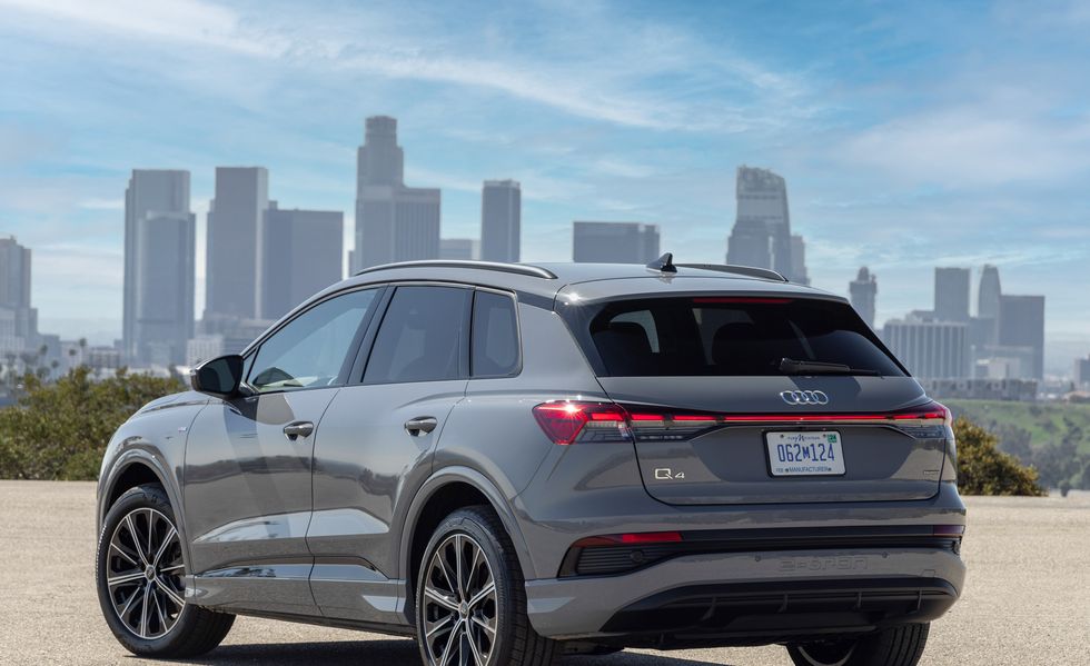 Audi launches Q4 e-tron electric SUV starting at just $36,400 after  incentives