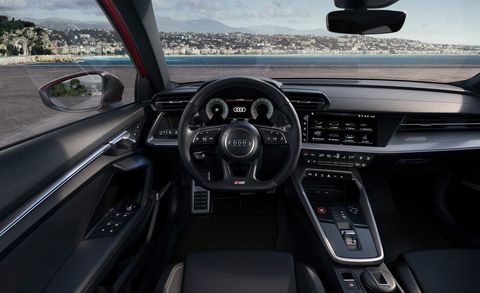 2022 audi s3 sedan interior