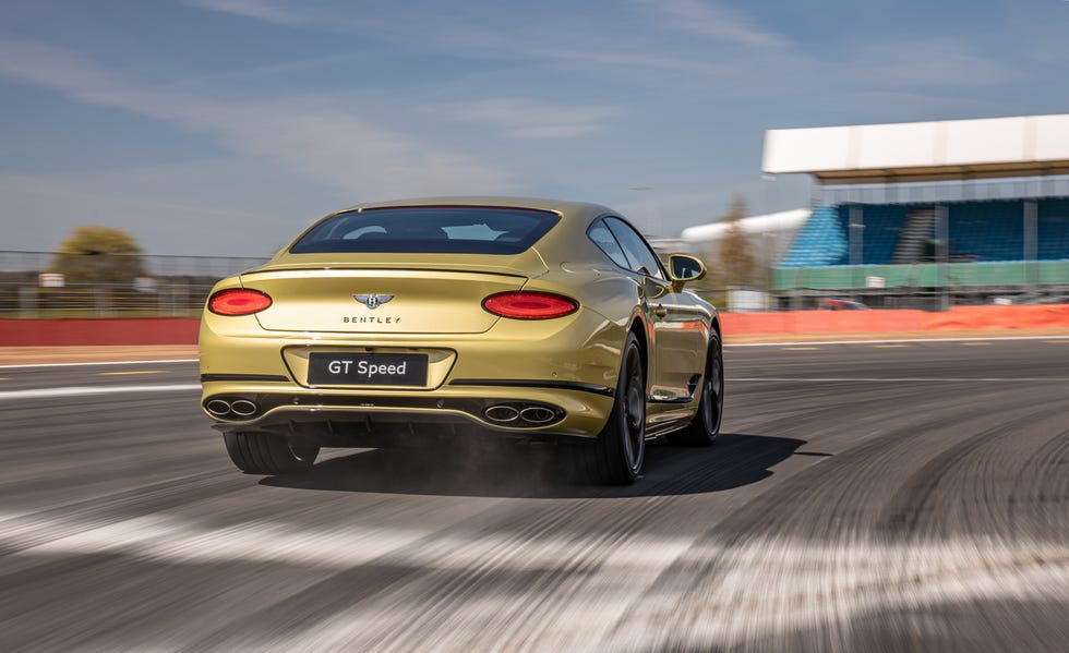 2022 bentley continental gt speed rear