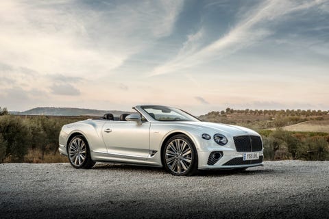 2022 bentley continental gt speed convertible