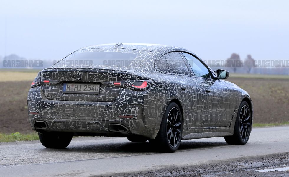 2022 bmw 4 series gran coupe spied
