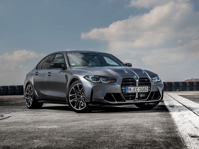 2022 bmw m3 competition xdrive front