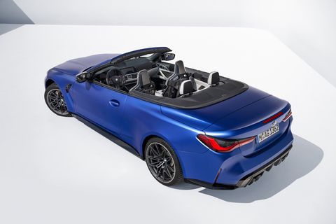2022 bmw m4 competition xdrive convertible rear