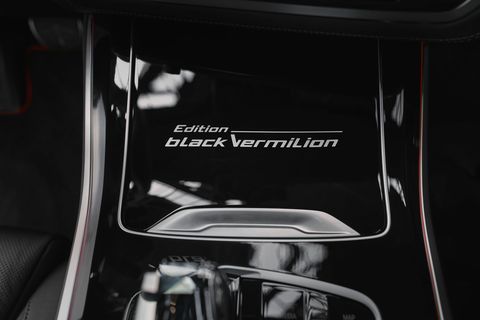 2022 bmw x5 black vermilion edition