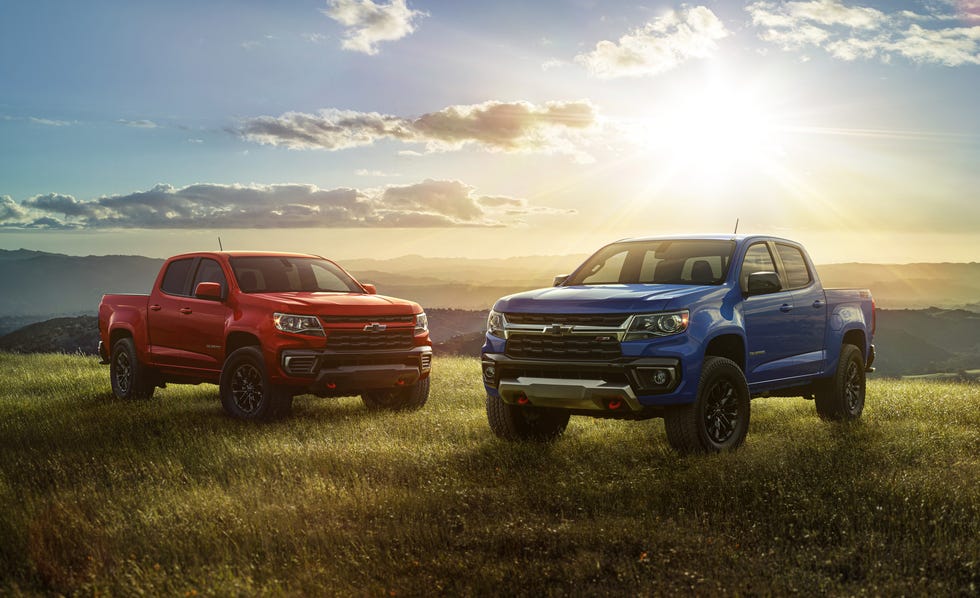 2022 chevrolet colorado trail boss rear