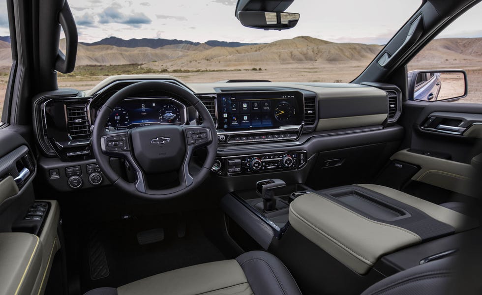 2023 chevrolet silverado 1500 zr2 interior dash