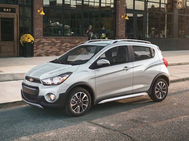 2022 chevrolet spark front exterior