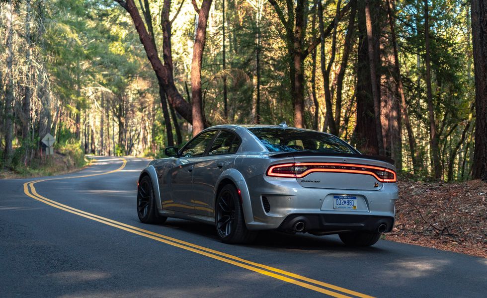 2022 dodge charger scat pack widebody rear exterior
