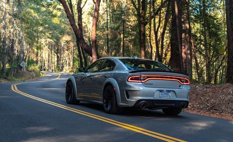 2022 dodge charger scat pack widebody rear exterior