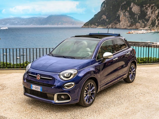 2022 fiat 500x yacht club capri special edition front exterior