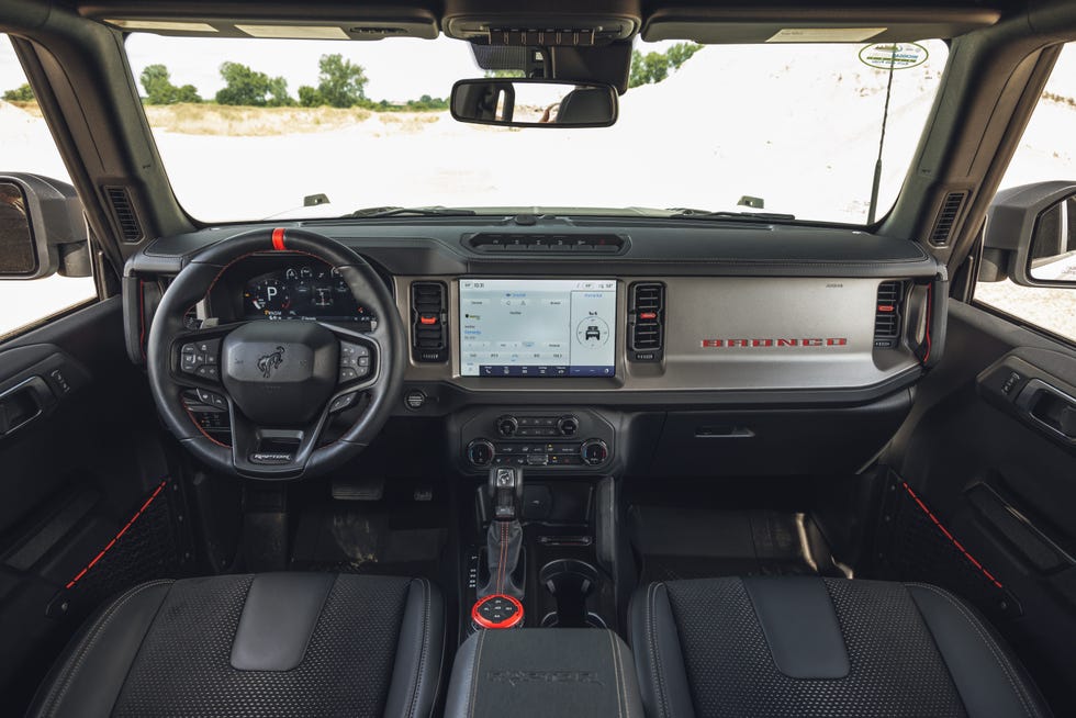 2025 ford bronco raptor interior