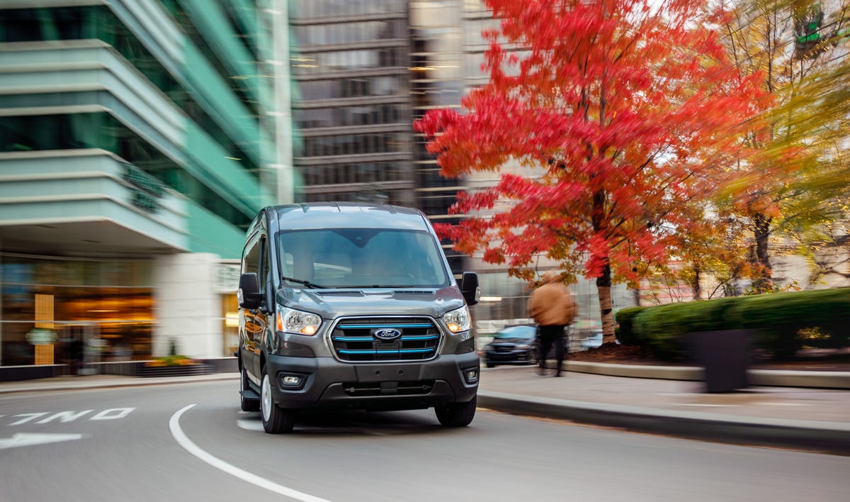 See Photos of the 2022 Ford E-Transit