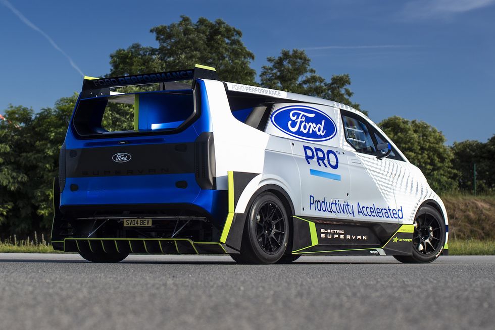 ford pro electric supervan